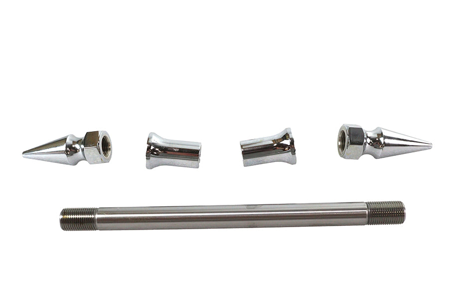 Chrome Front Axle Kit