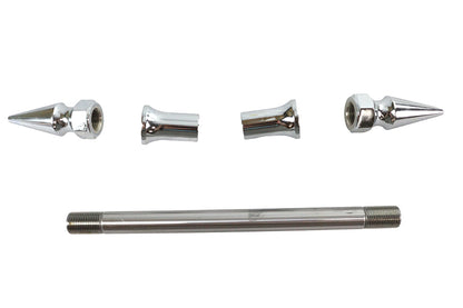 Chrome Front Axle Kit