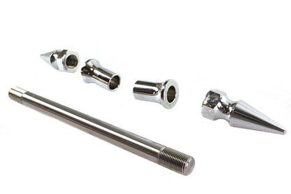 Chrome Front Axle Kit