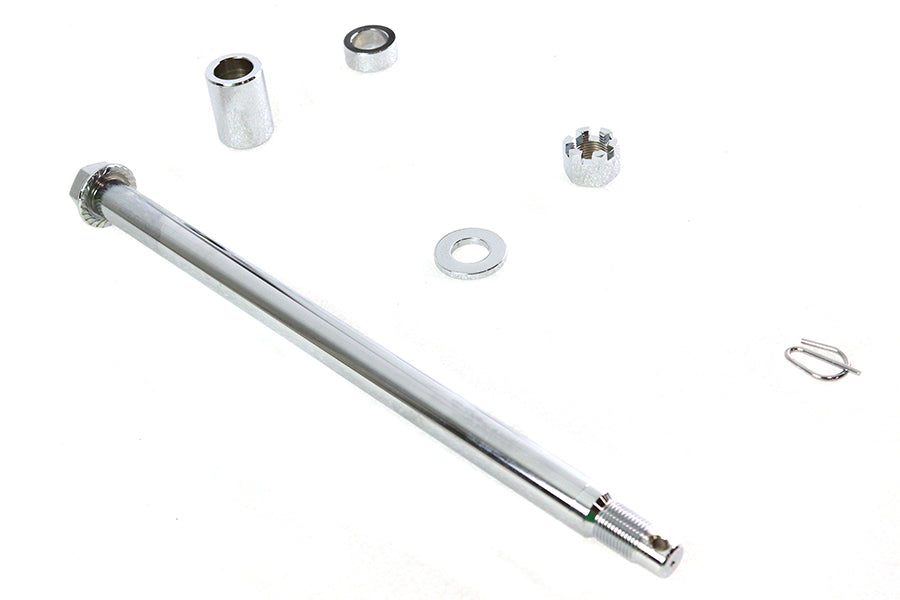 Chrome Rear Axle Kit