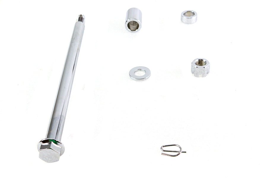 Chrome Rear Axle Kit