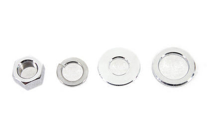 Zinc Rear Axle Nut Kit