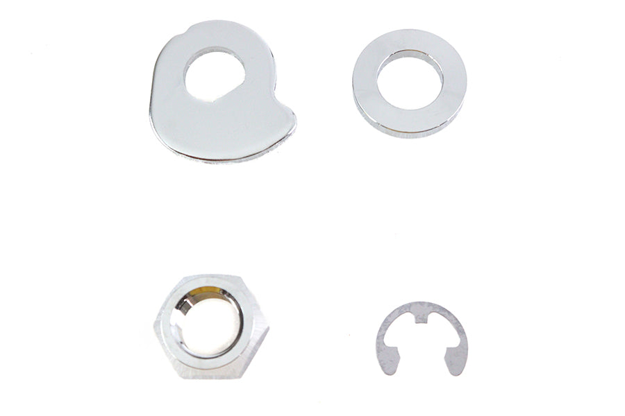 FLT Rear Axle Nut Kit Zinc Plated