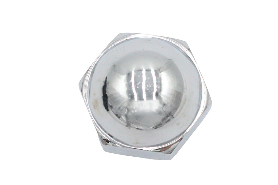 Chrome Axle Shoulder Nut 5/8 Outer Diameter