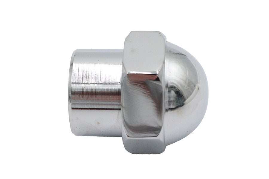 Chrome Axle Shoulder Nut 5/8 Outer Diameter