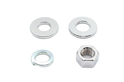 Chrome Rear Axle Nut Kit