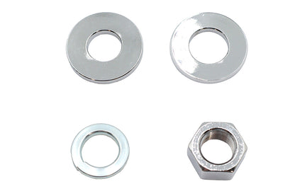 Chrome Rear Axle Nut Kit