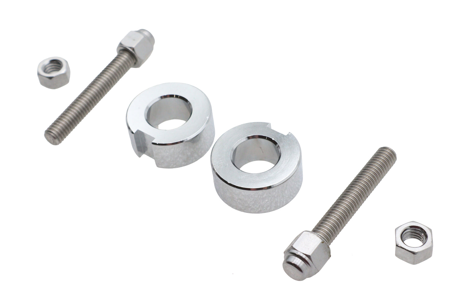 Chrome Rear Axle Adjuster