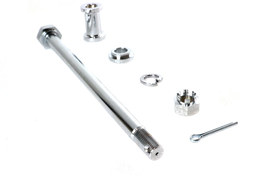 Chrome Rear Axle Kit