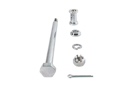 Chrome Rear Axle Kit