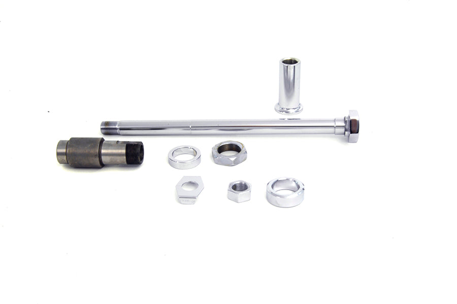 Chrome Rear Axle Kit
