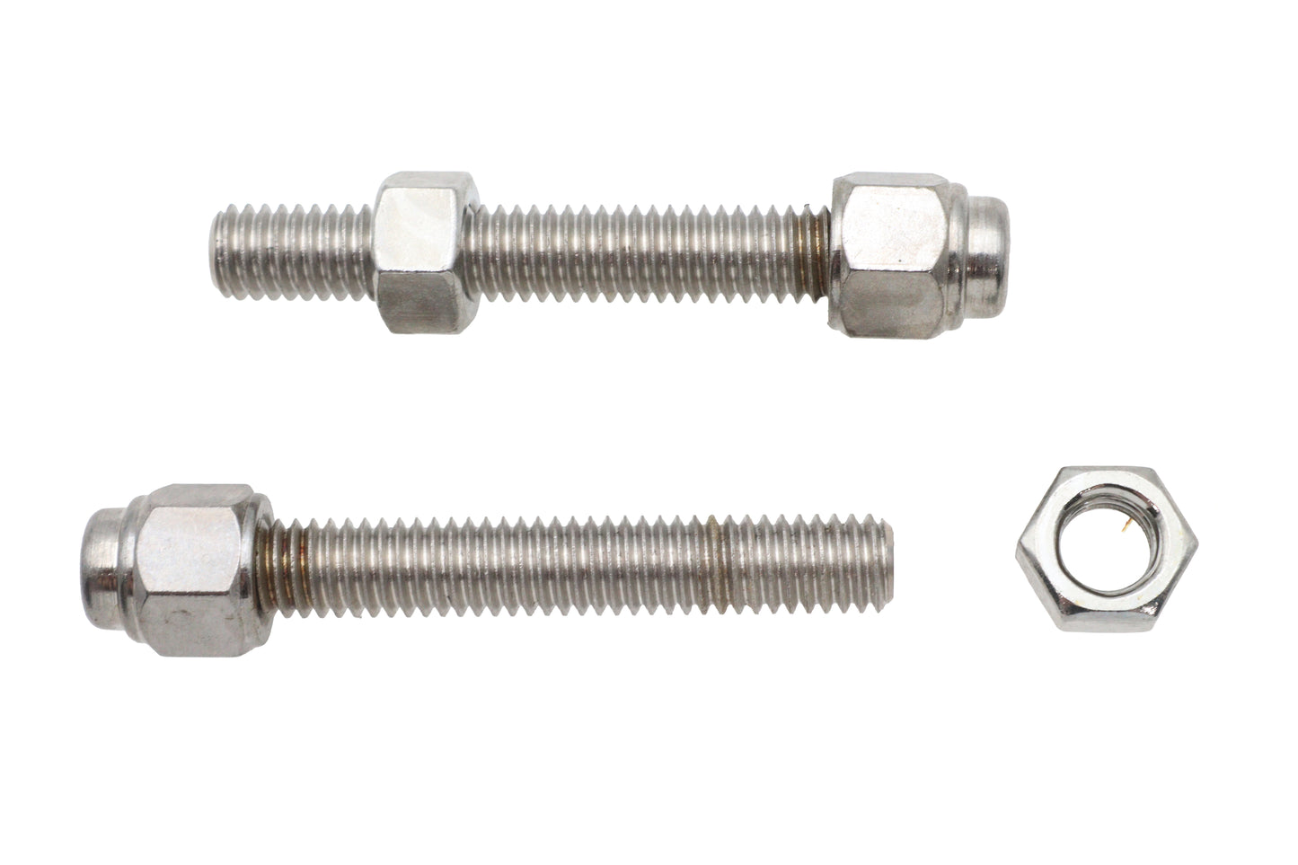 Chrome Rear Axle Adjuster Screw Cap