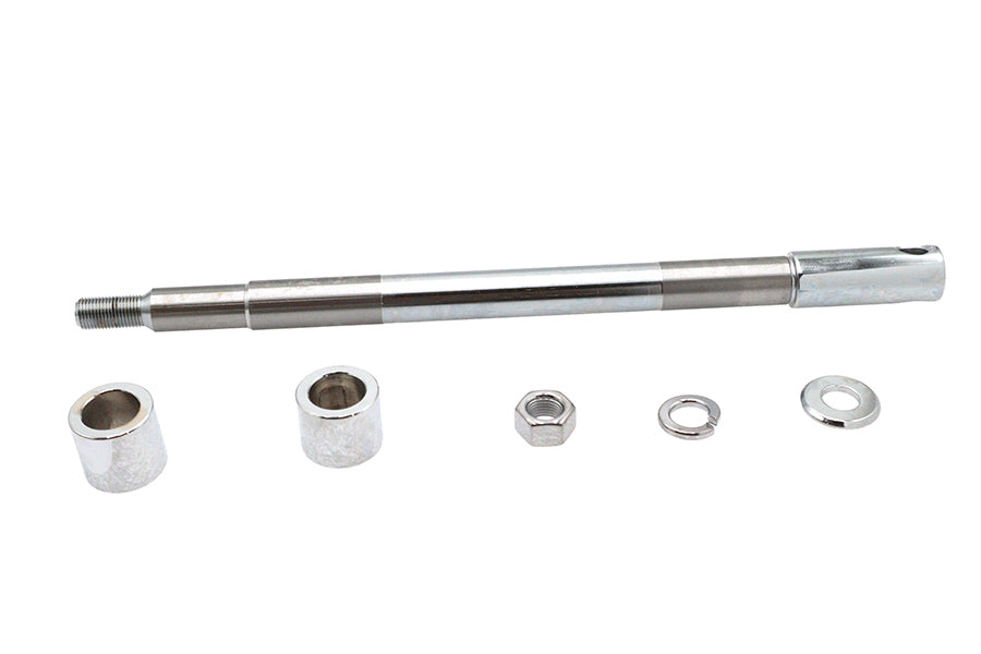 Chrome Front Axle Kit 12-15/16 Overall Length
