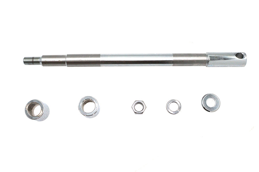 Chrome Front Axle Kit 12-15/16 Overall Length