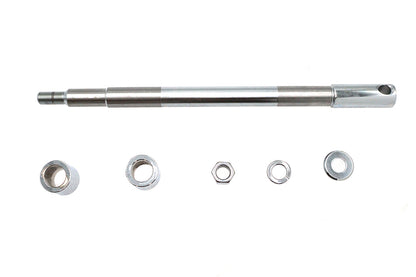 Chrome Front Axle Kit 12-15/16 Overall Length