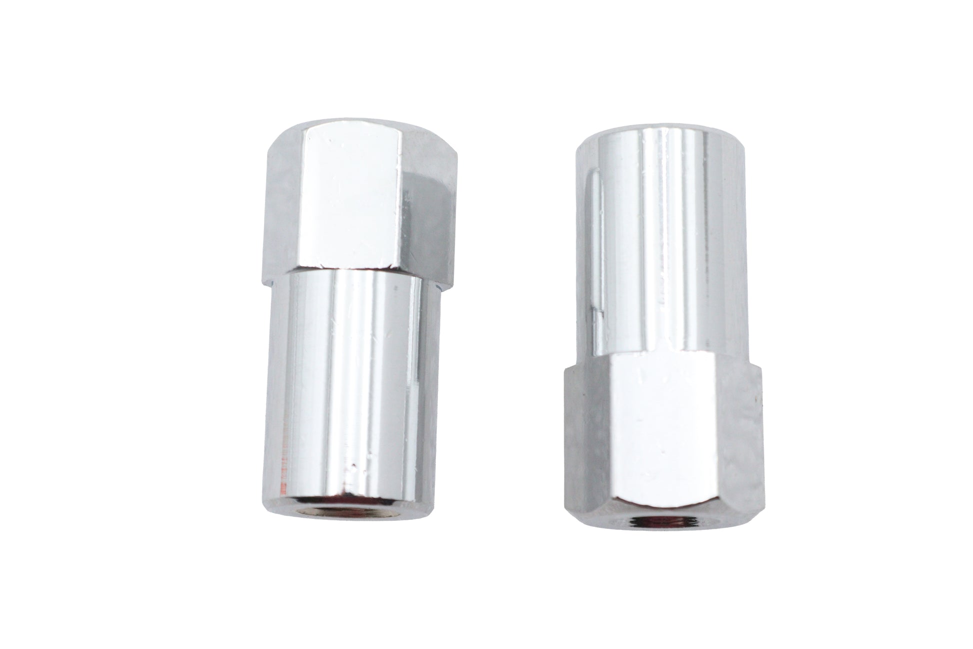 Chrome Billet Nut Set Coarse Thread