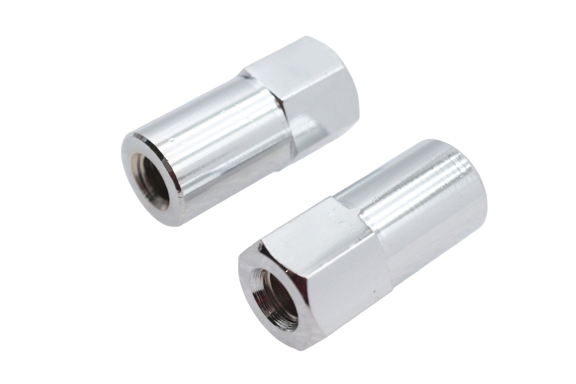 Chrome Billet Nut Set Coarse Thread