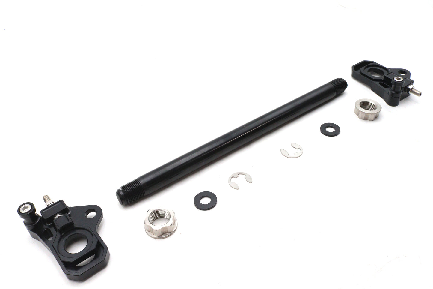 25mm Rear Axle Adjuster Kit Black