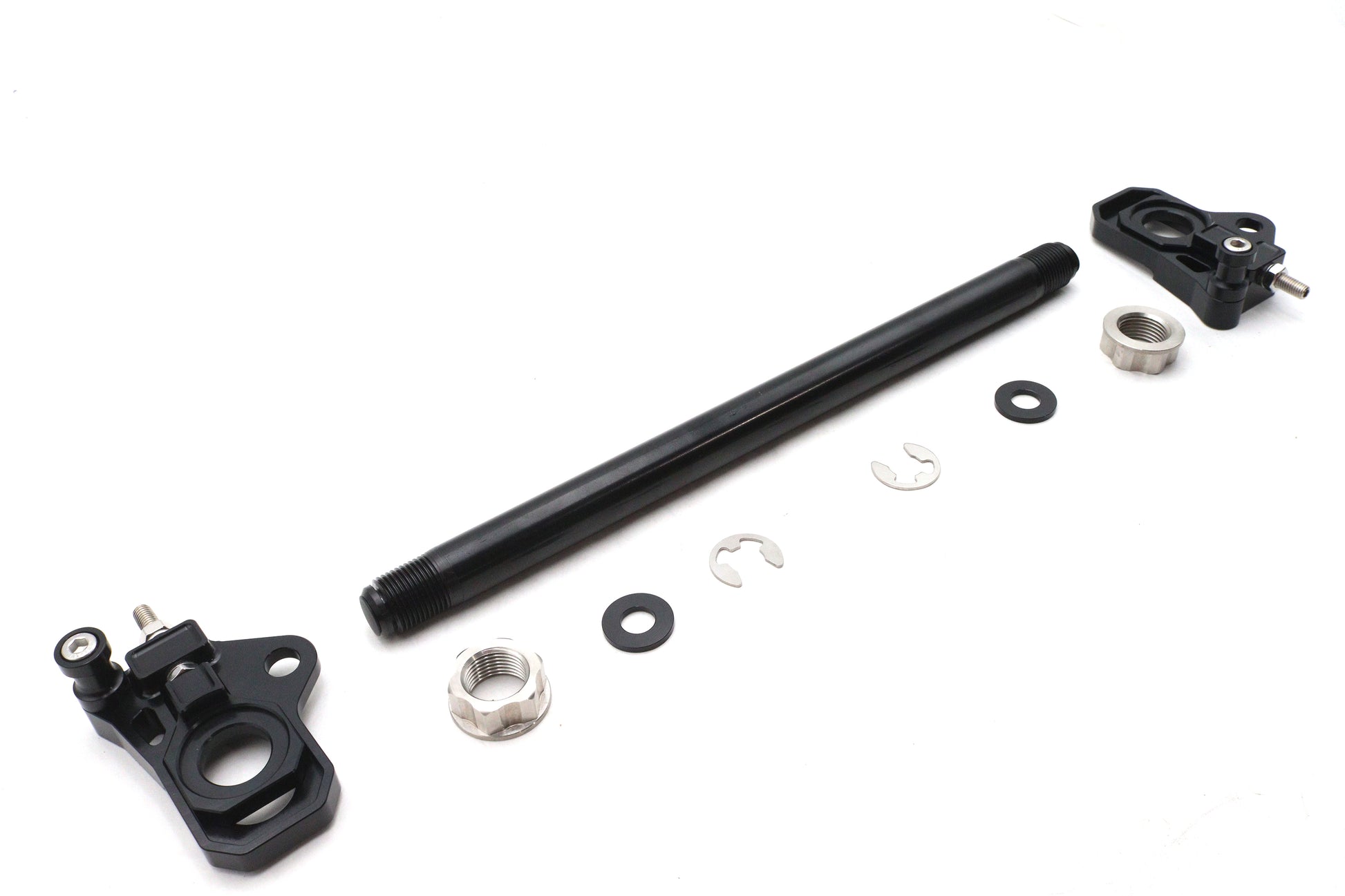 25mm Rear Axle Adjuster Kit Black