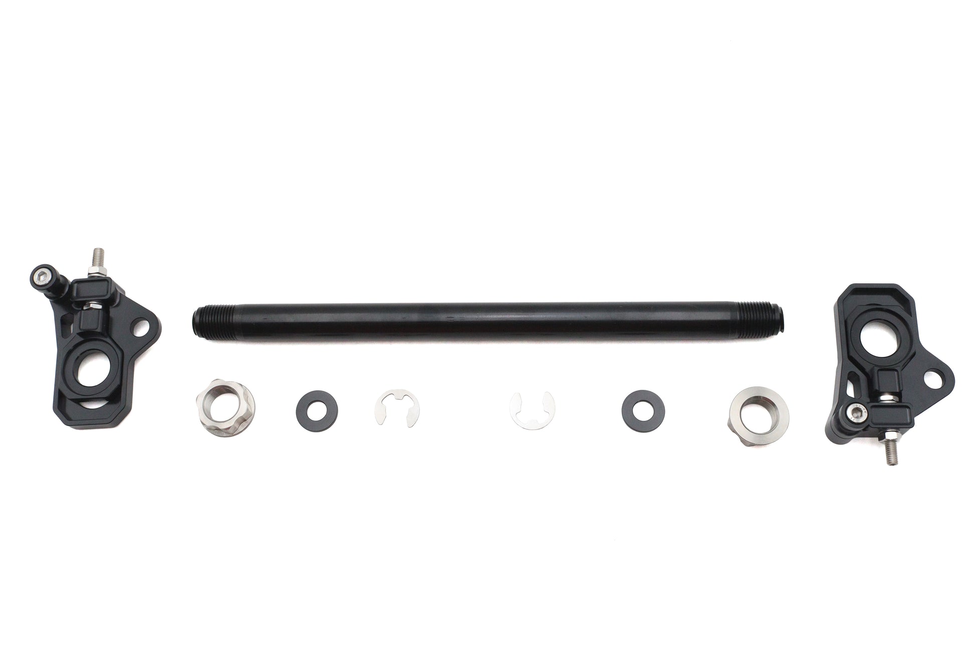 25mm Rear Axle Adjuster Kit Black