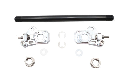25mm Rear Axle Adjuster Kit Chrome