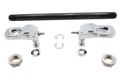25mm Rear Axle Adjuster Kit Chrome