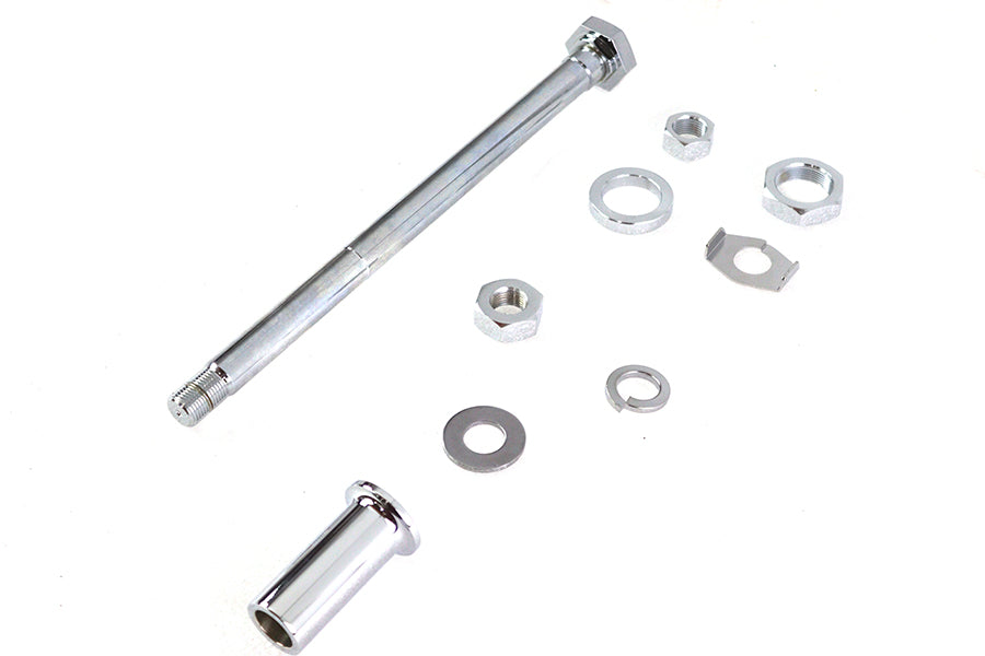 Chrome Rear Axle Kit