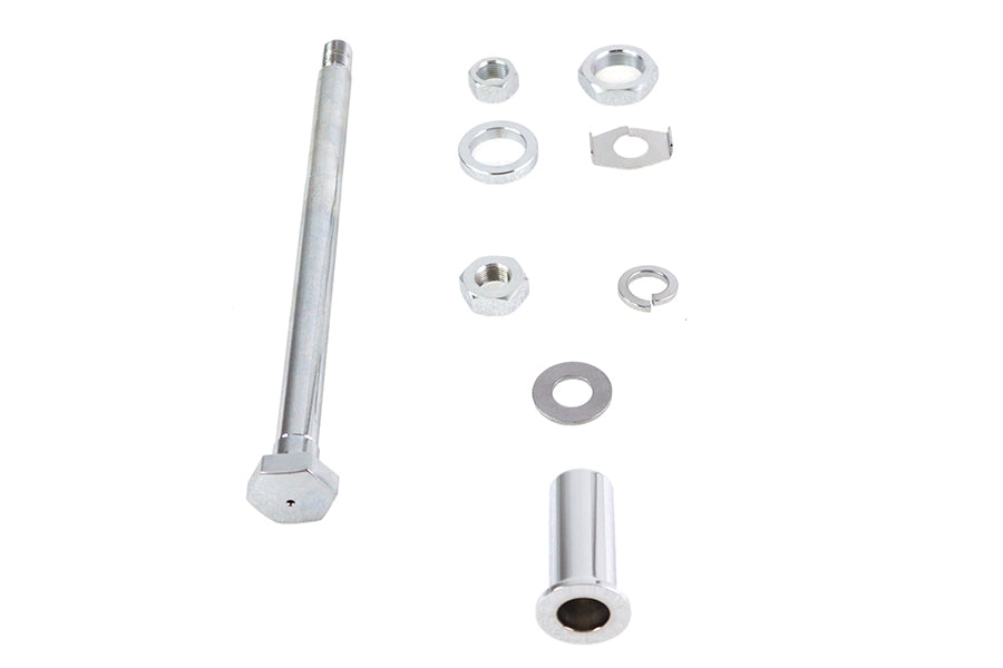 Chrome Rear Axle Kit