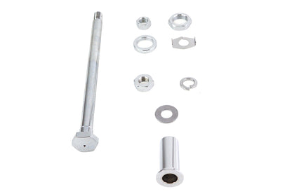 Chrome Rear Axle Kit