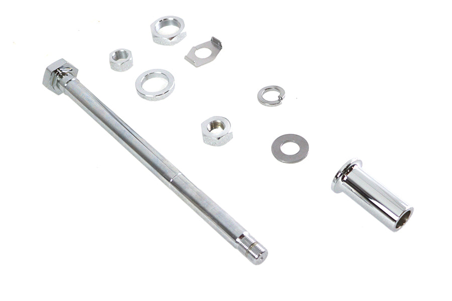 Chrome Rear Axle Kit