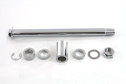 Chrome Rear Axle Kit