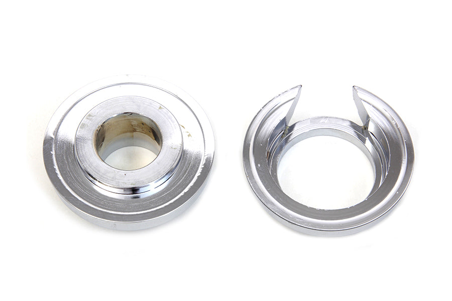 Front Axle Spacer Set Chrome