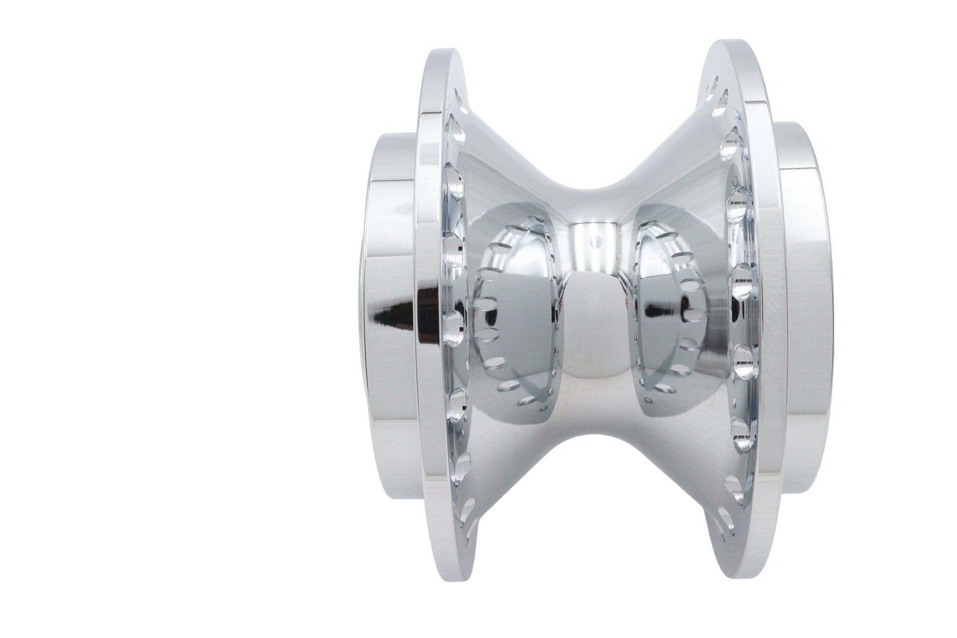 Chrome Front Wheel Hub 1 Bearings