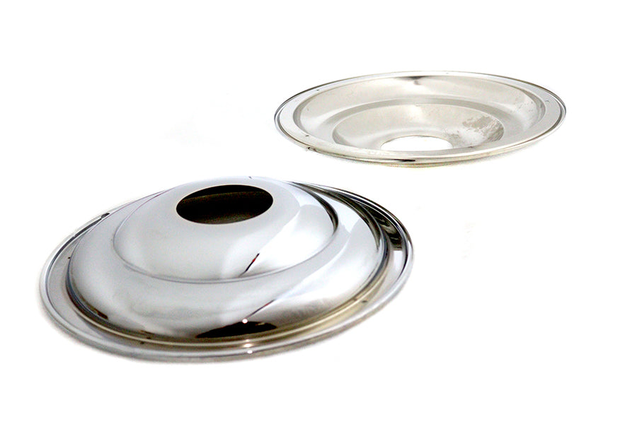 16 Rear Wheel Cover Set Chrome