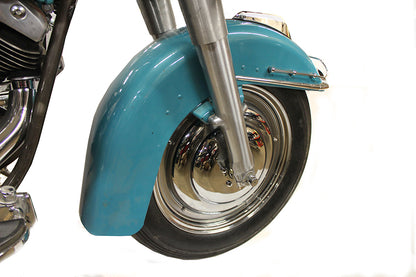 16 Front Wire Wheel Cover Set Chrome