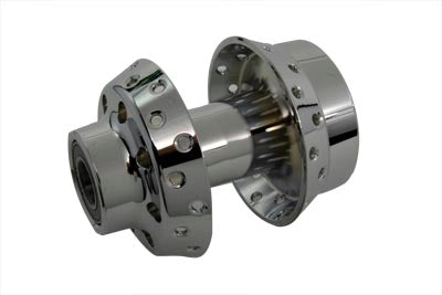 Chrome Front Wheel Hub 1 Bearings