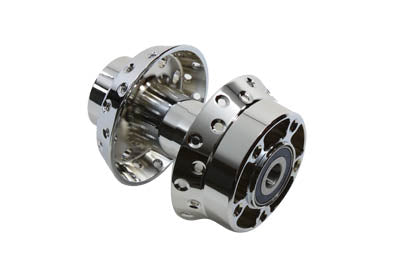 Chrome Front Wheel Hub 3/4 Bearings