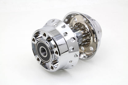 Chrome Front Wheel Hub 3/4 Bearings