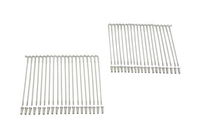Stainless Steel 21 Spoke Set Buchanan