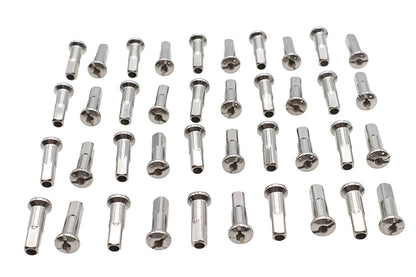 Spoke 40 Piece Stainless Steel Nipple Set