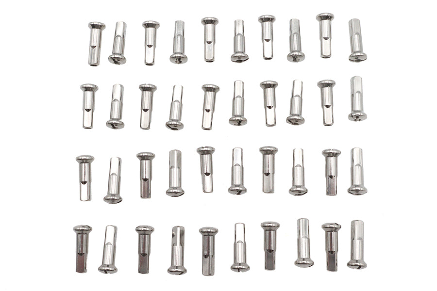 Spoke 40 Piece Stainless Steel Nipple Set