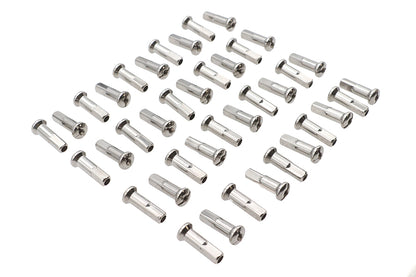 Spoke 40 Piece Stainless Steel Nipple Set