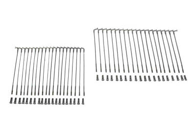 Chrome 21 Spoke Set Twirled Type