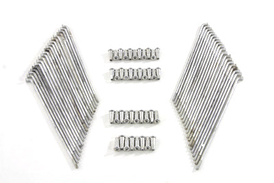 Cadmium Plated 18 Spoke Set