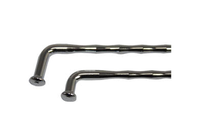 Chrome 21 Spoke Set Rippled Type Buchanan