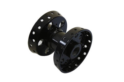 Black Wheel Hub