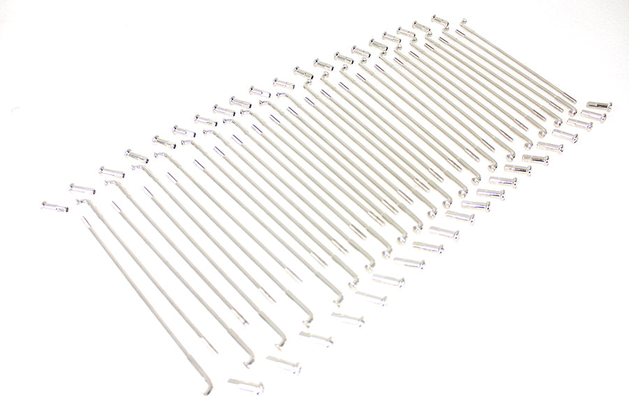 Nickel Plated 18 Spoke Set