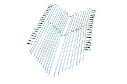 Zinc Plated 18 Spoke Set