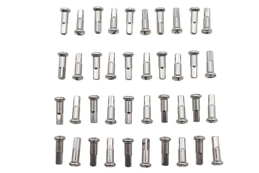 Spoke 40 Piece Stainless Steel Nipple Set