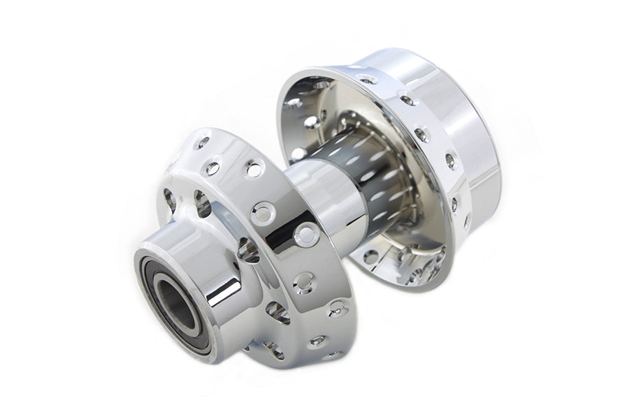 Chrome Front Wheel Hub with 25mm Bearings